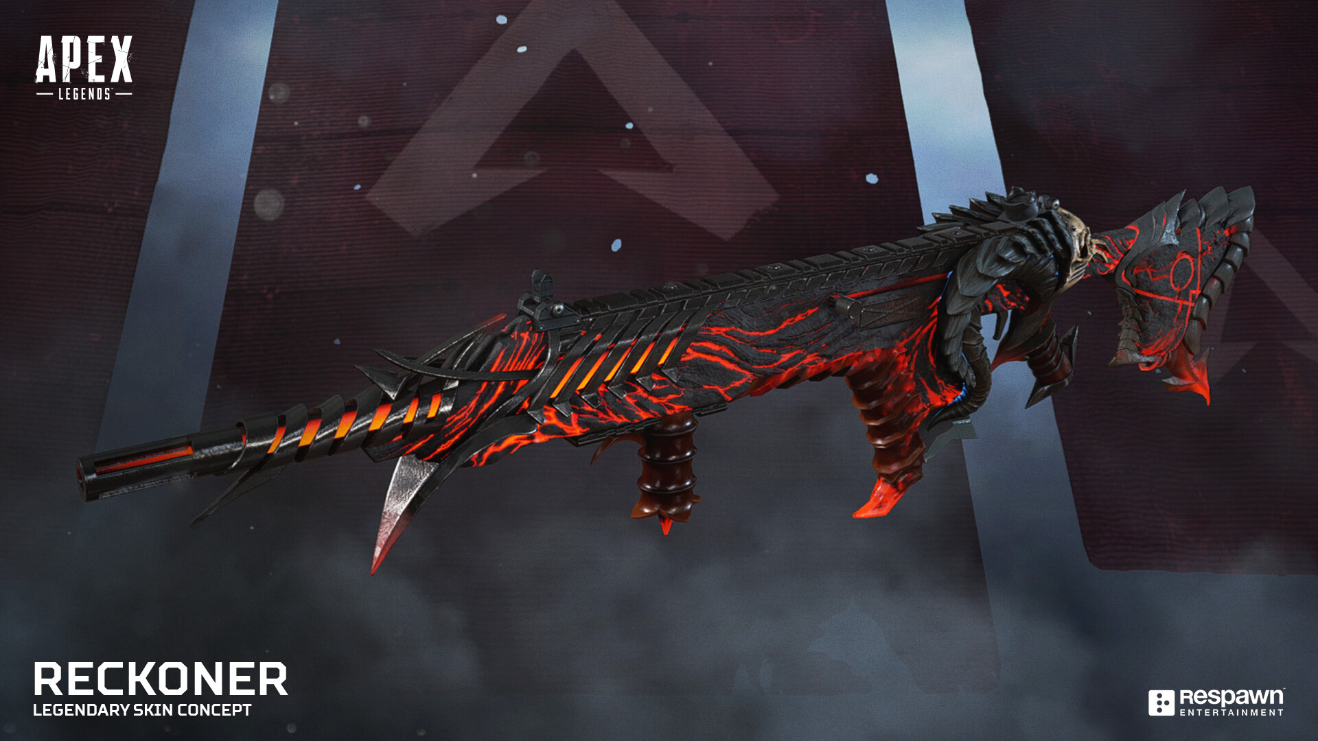 Concept Artist and User Interface Designer APEX Legends Longbow DMR