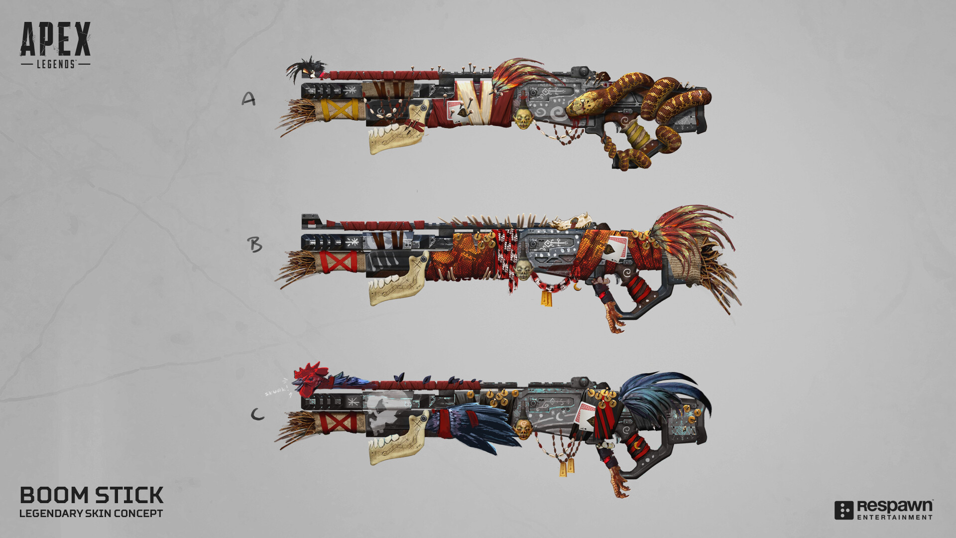 Artstation Apex Legends Mastiff Boom Stick Legendary Skin Brandon Pirruccello