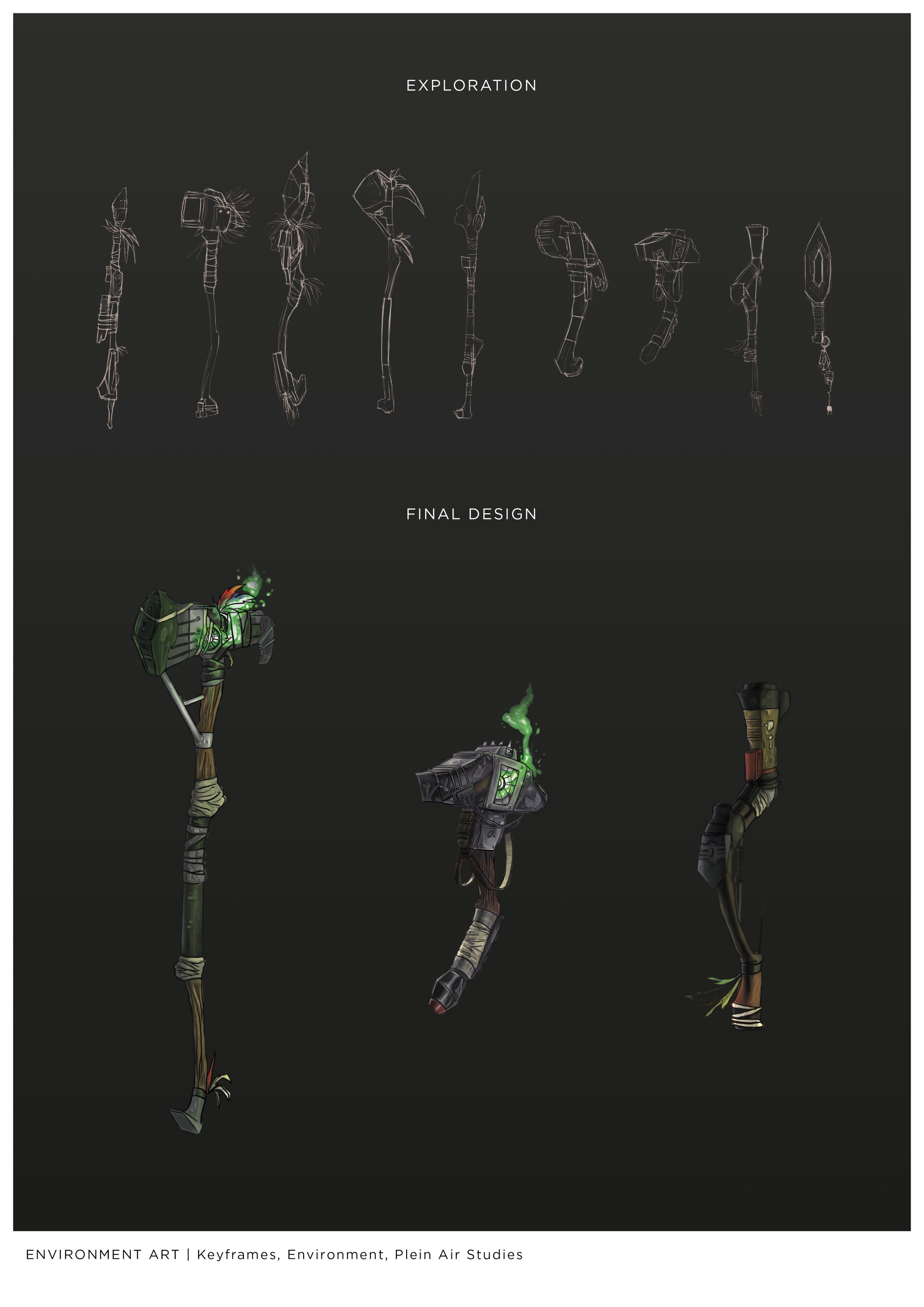 ArtStation - Redemption Weapons