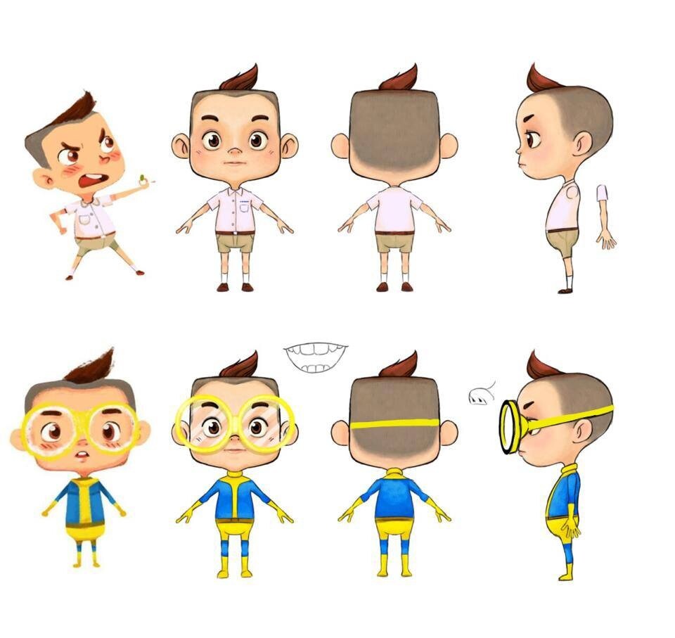 Boonyada Jitmahima - Character design 3D Animation 