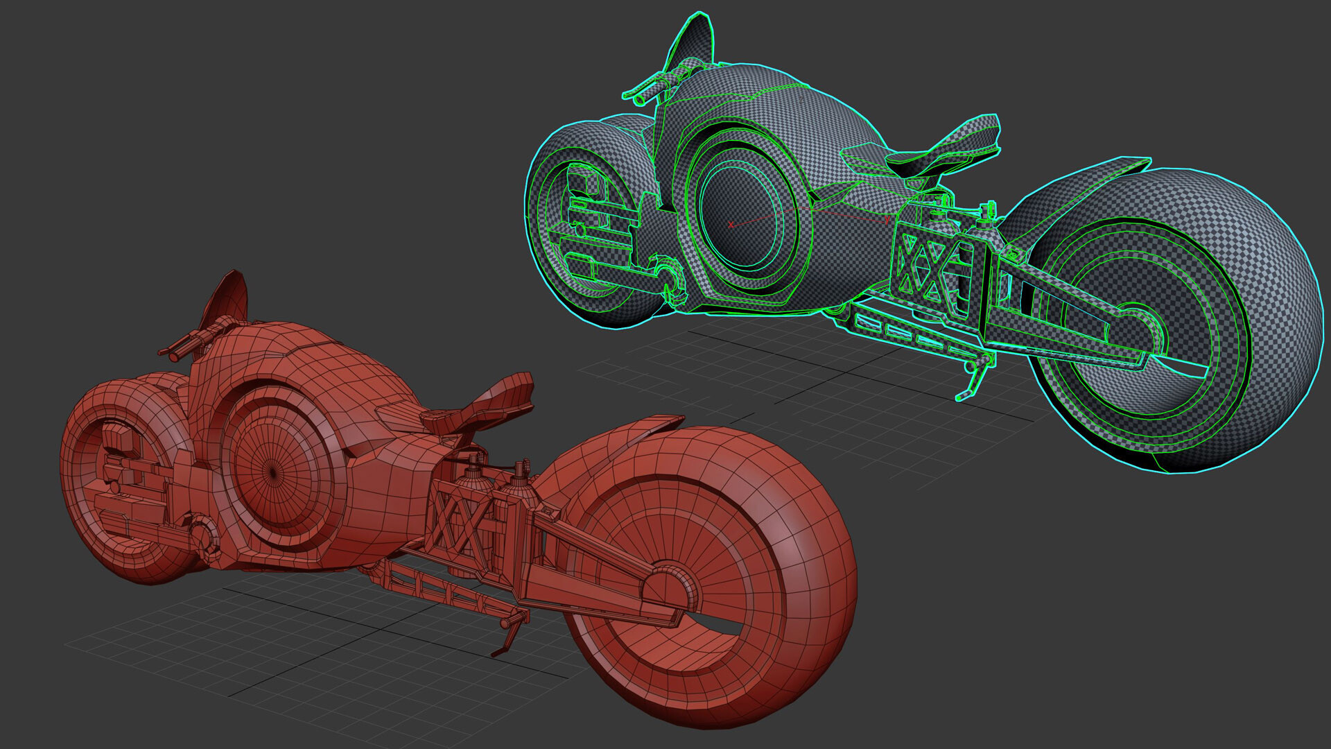 DALEX - Overwatch Team Racing: Tracer Motorcycle Concept [fan art] 3D ...
