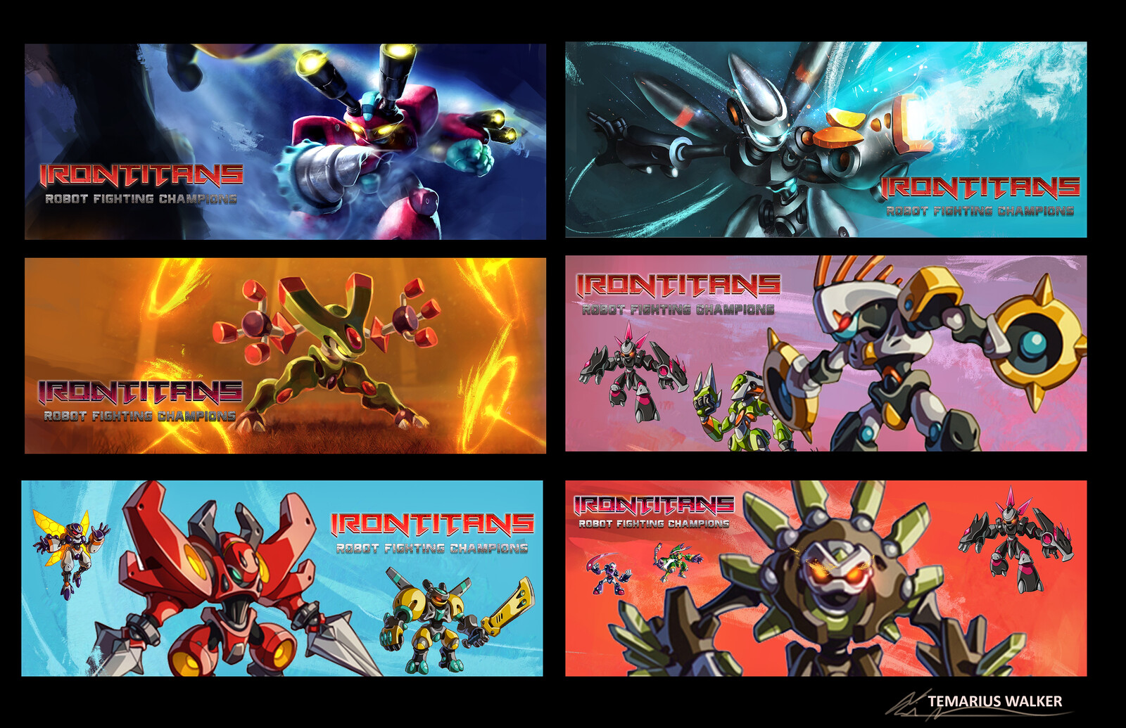 Iron Titans - Promotional Banner