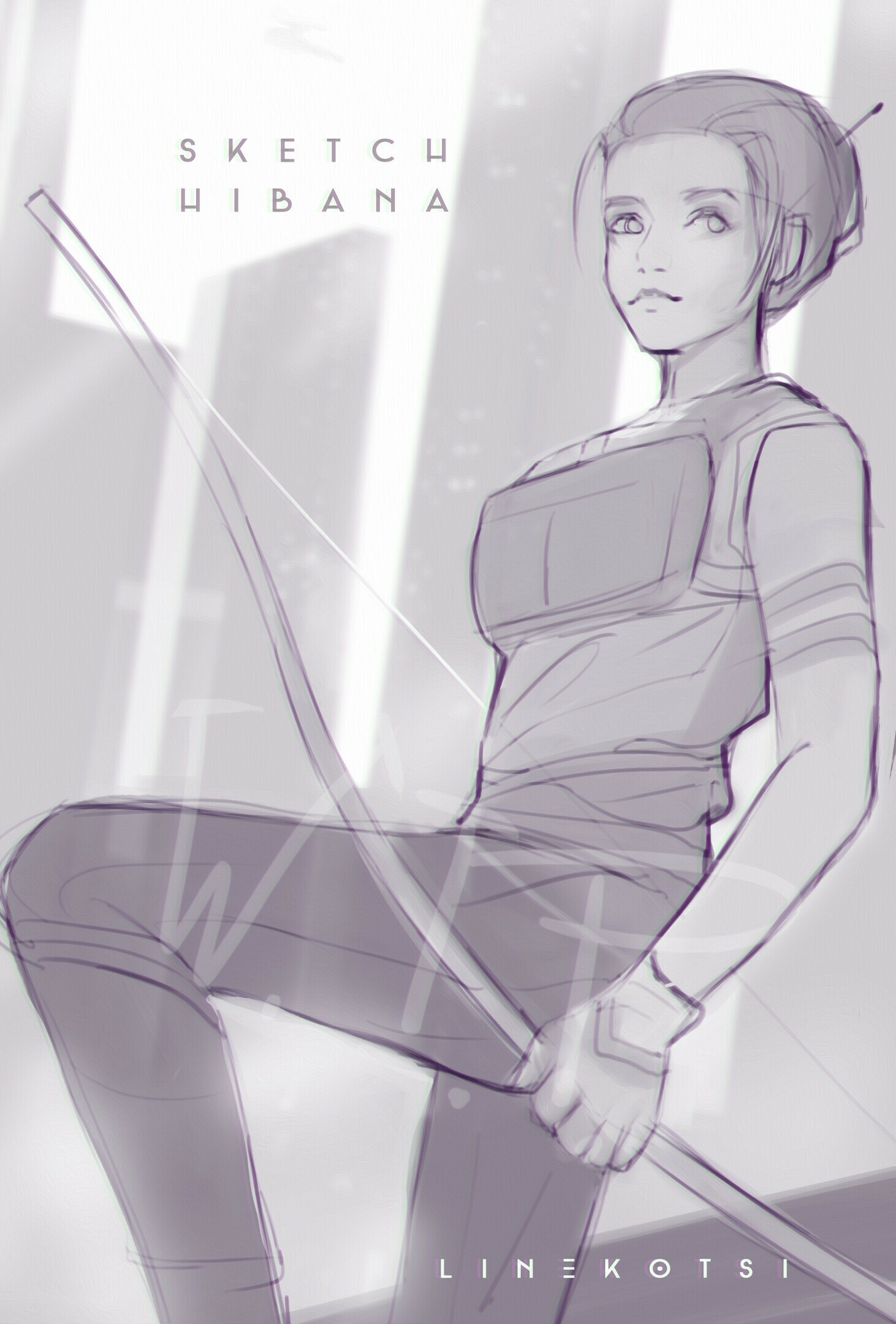 Artstation Elite Hibana 2d Animation From Tom Clancy S Rainbow