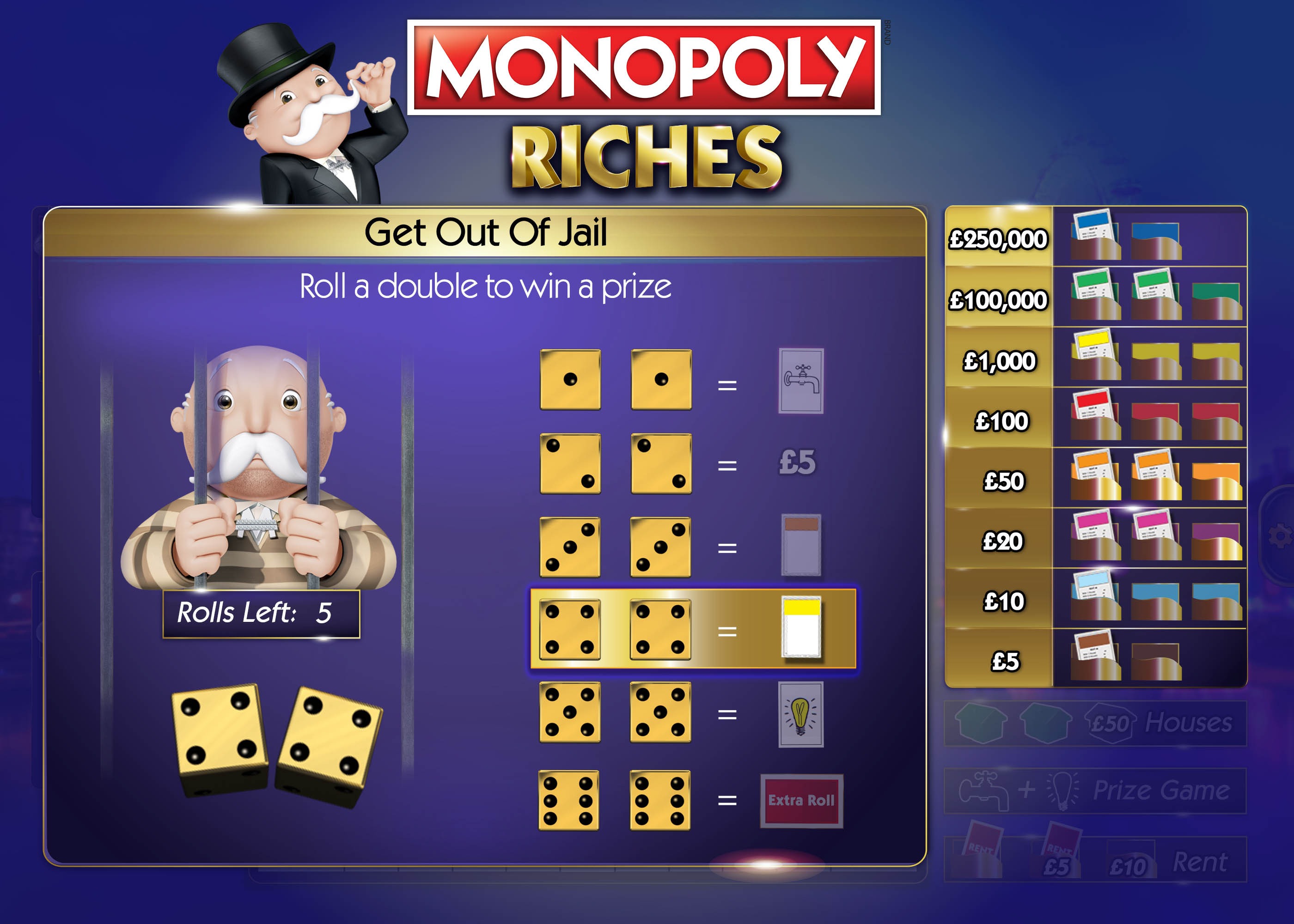Go to Jail Mini Game
