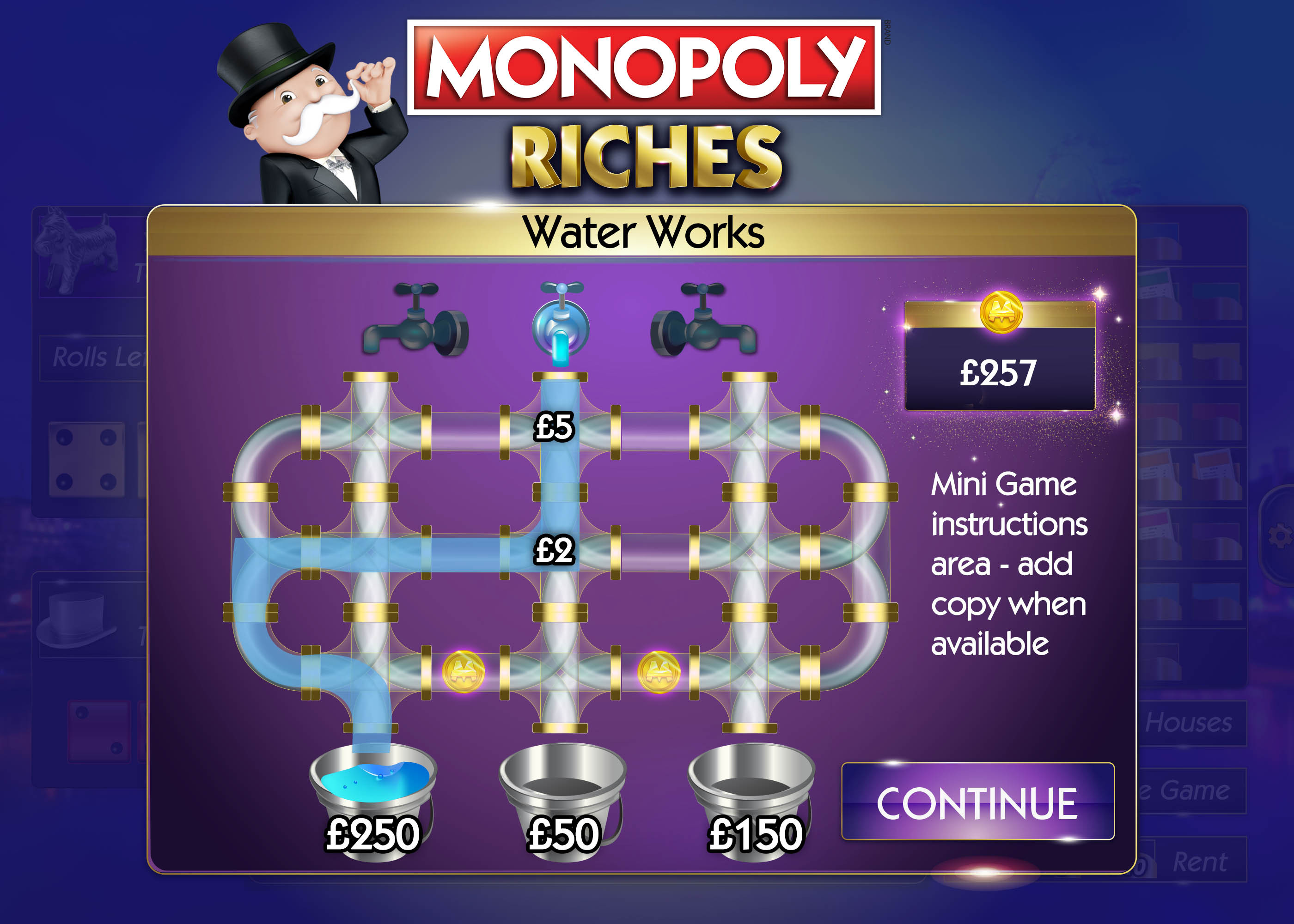 Water Works Mini Game
