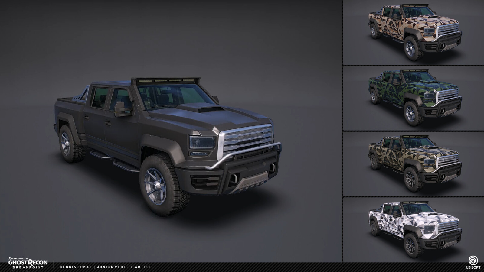Dennis Lukat Ghost Recon Breakpoint Vehicles 2