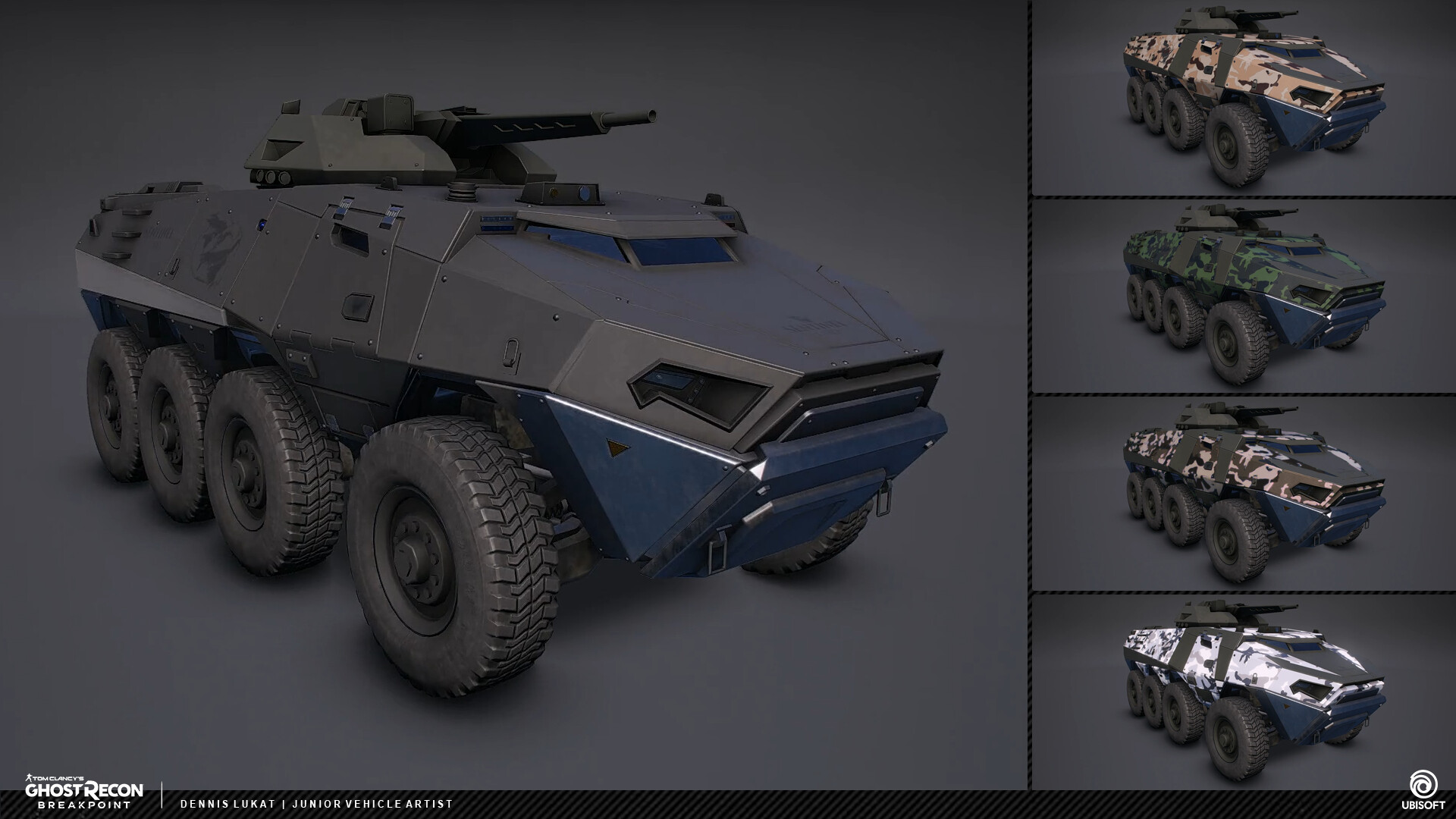 Dennis Lukat Ghost Recon Breakpoint Vehicle 1