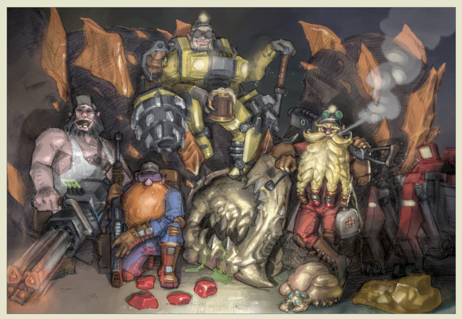 Купить Ключ Игры Deep Rock Galactic