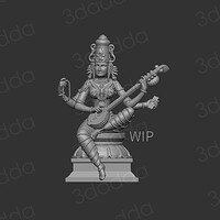 Artstation Shri Swami Samarth 3d Model For 3d Printing Vicky Kapure
