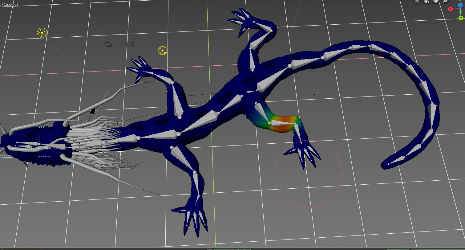 Dragon Weight Paint 2