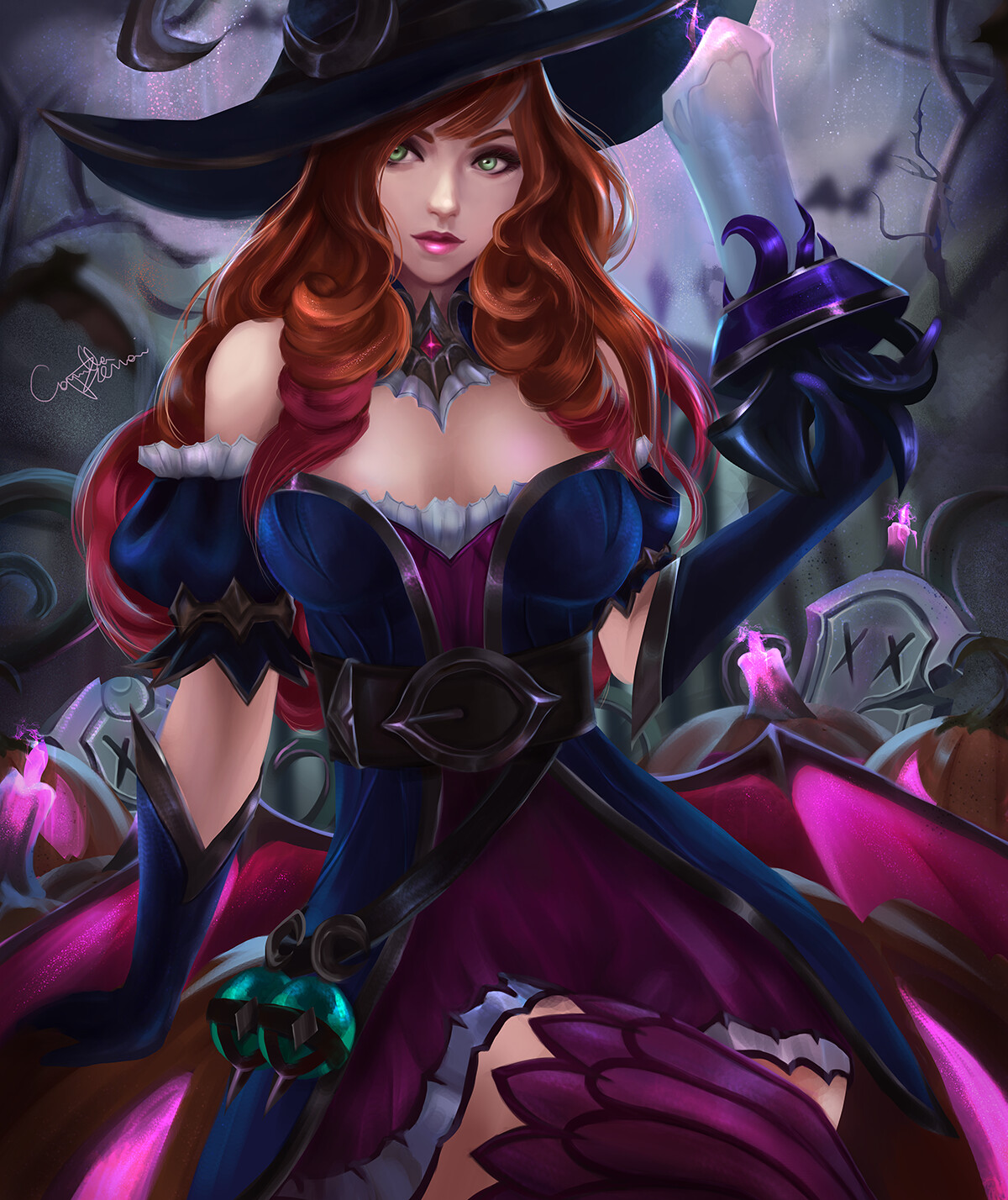 Artstation Bewitching Miss Fortune Fanart Camilla Ferrari