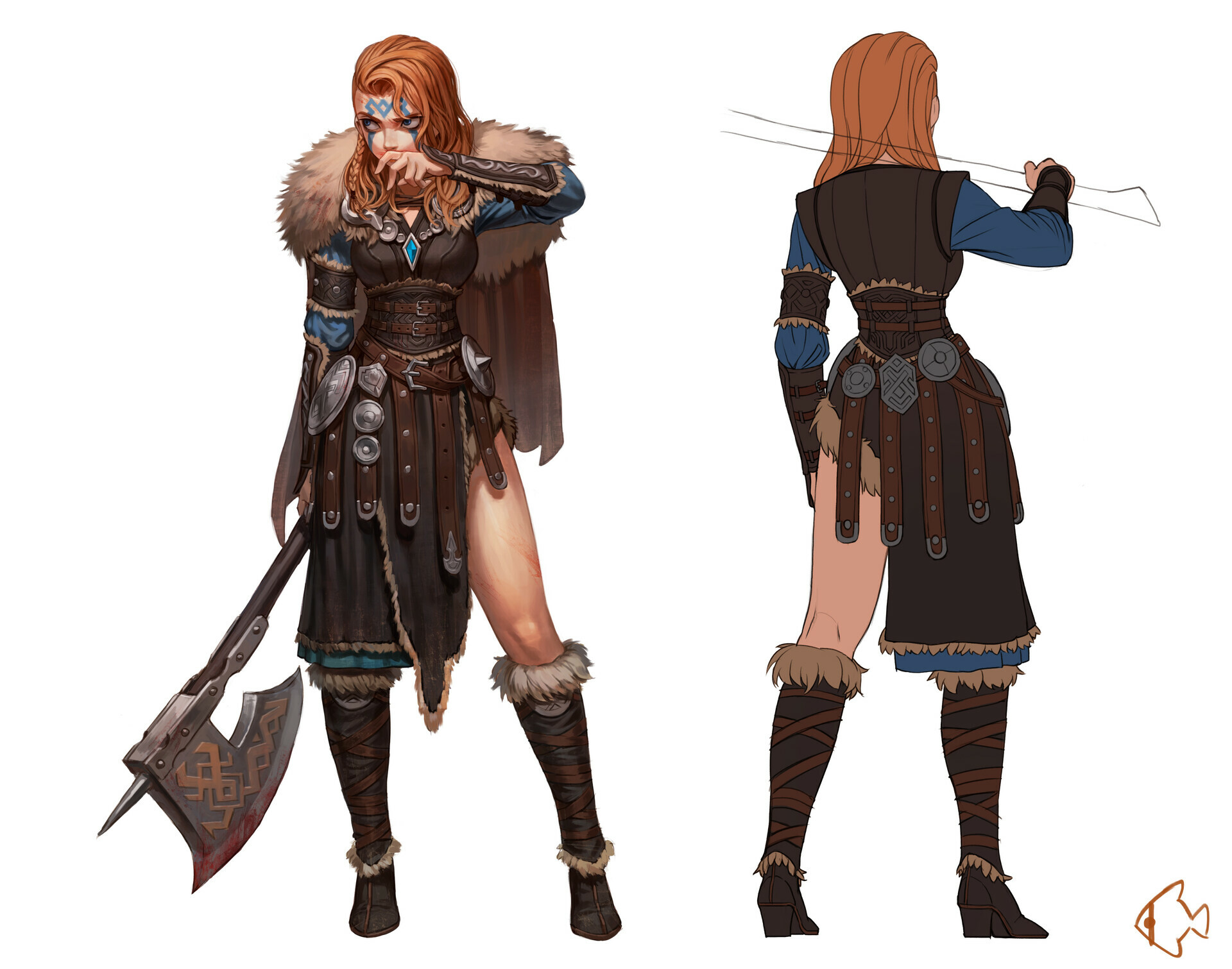James Hyun 3d Character Artist Viking Warrior