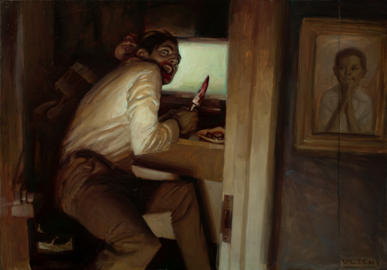 Curse of the Wendigo (Phil Hale style study)