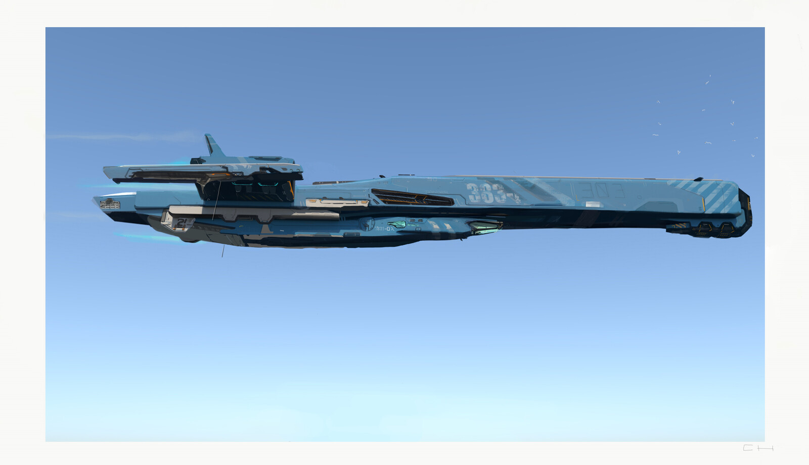 start of the 3d test