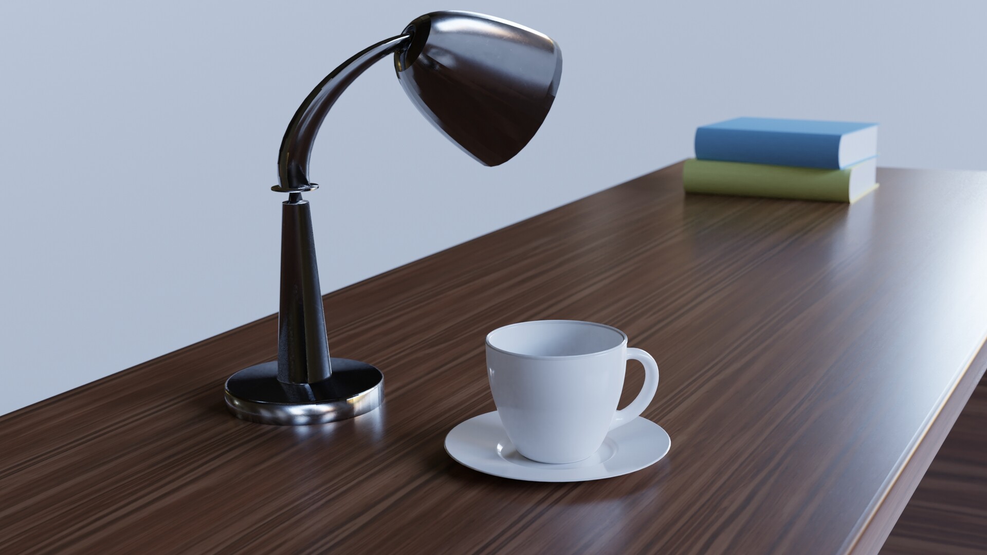 Artstation Silver Metal Computer Desk Dark Taupe Faiz Muhammad