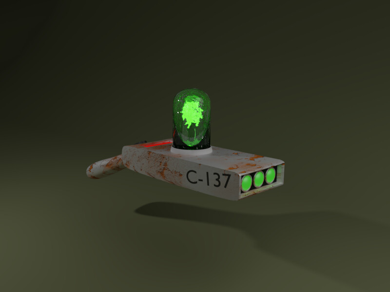 Портальная пушка рика чертеж