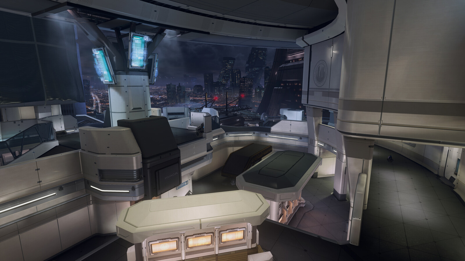 Skyline - Majestic Map Pack --- Various UNSC structures, Tarp animation