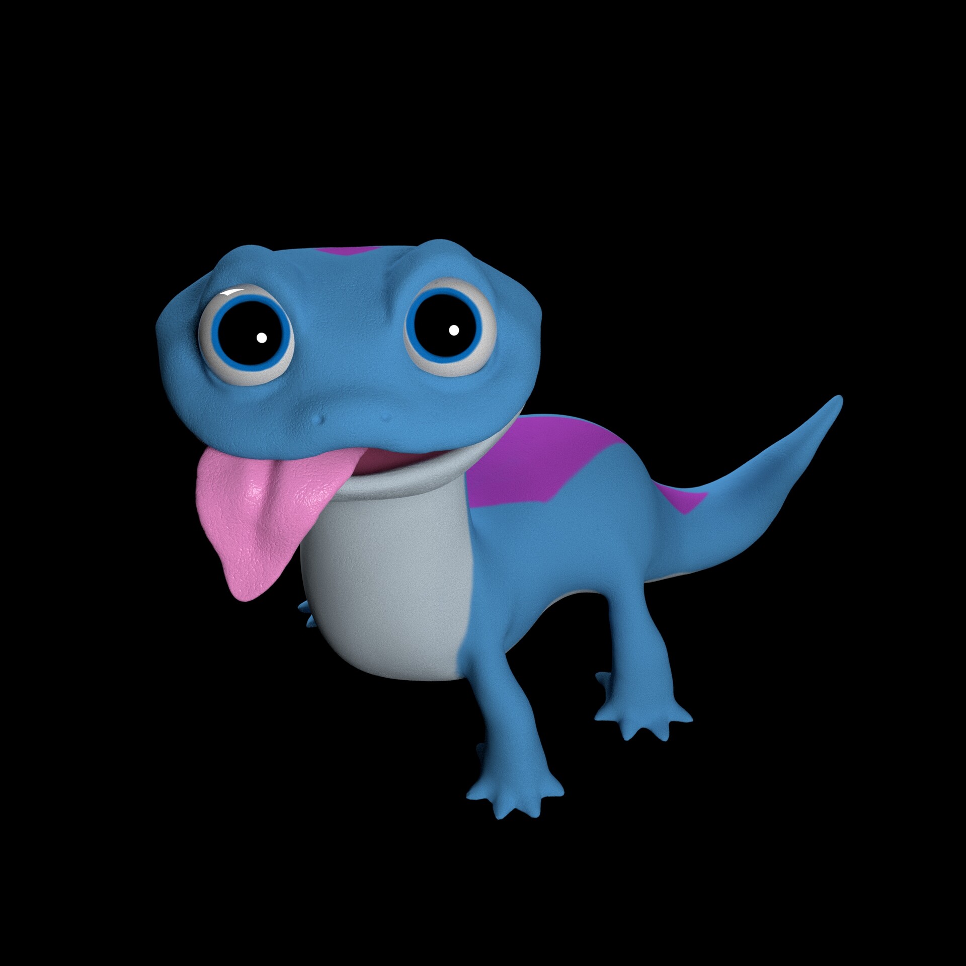 lizard out of frozen 2
