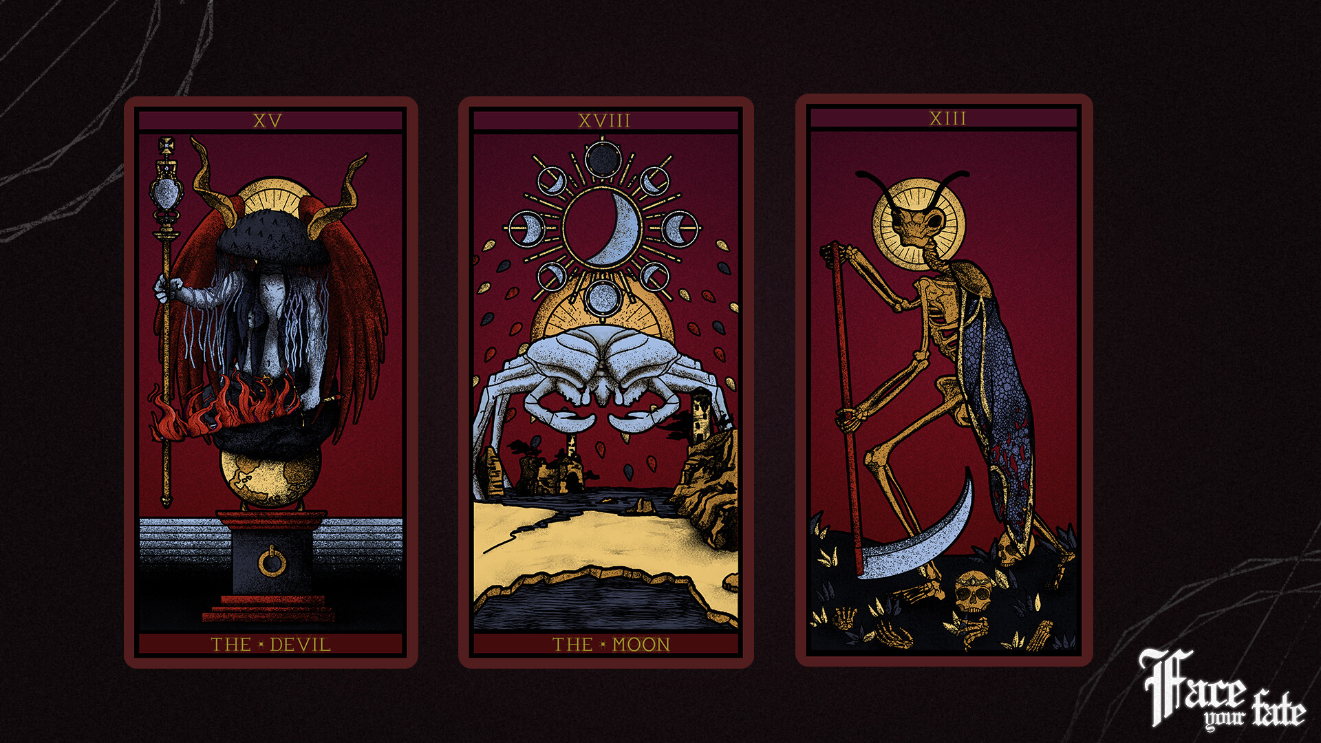 ArtStation Tarot cards