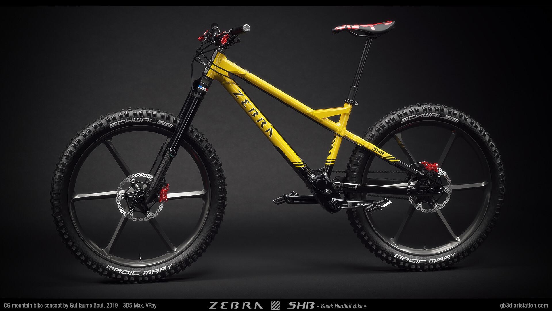 Guillaume BOUT Zebra SHB Color material variants