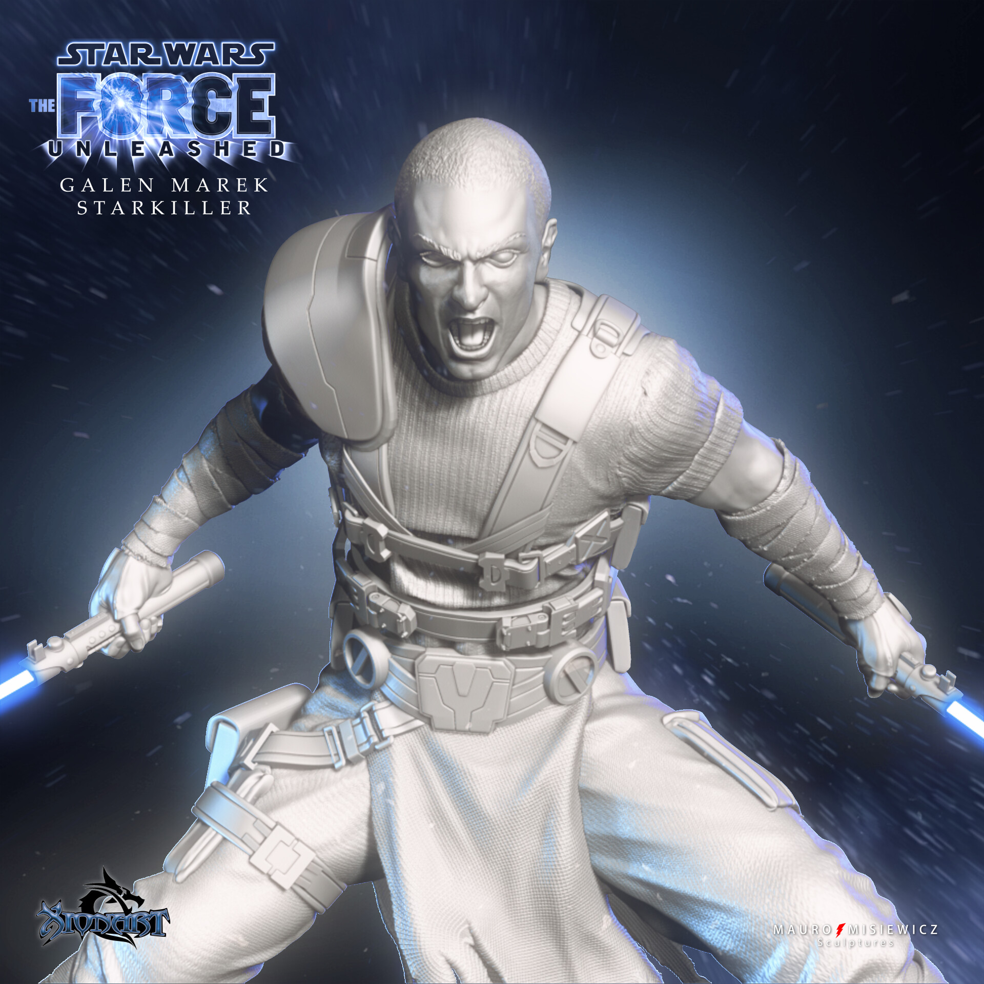starkiller custom figure