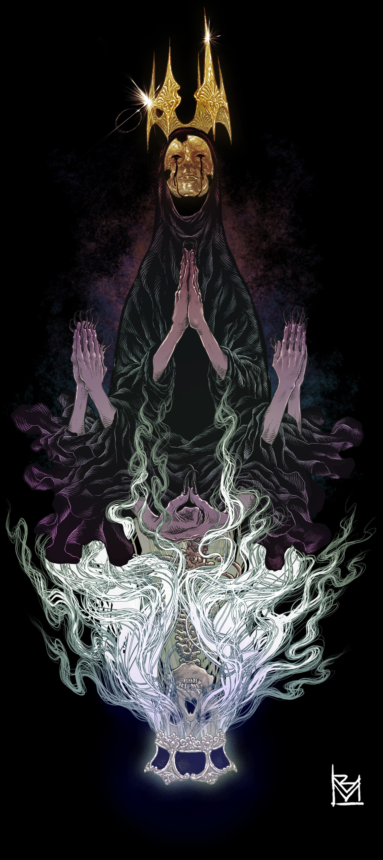 ArtStation - Queen of The Dark Prayers