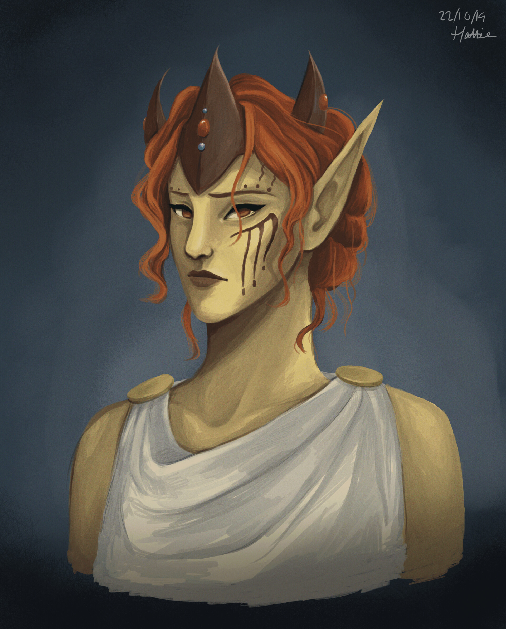 Artstation Almalexia Morrowind Hattie James Lee