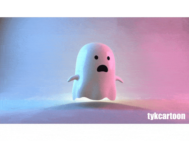 ArtStation - cute ghost
