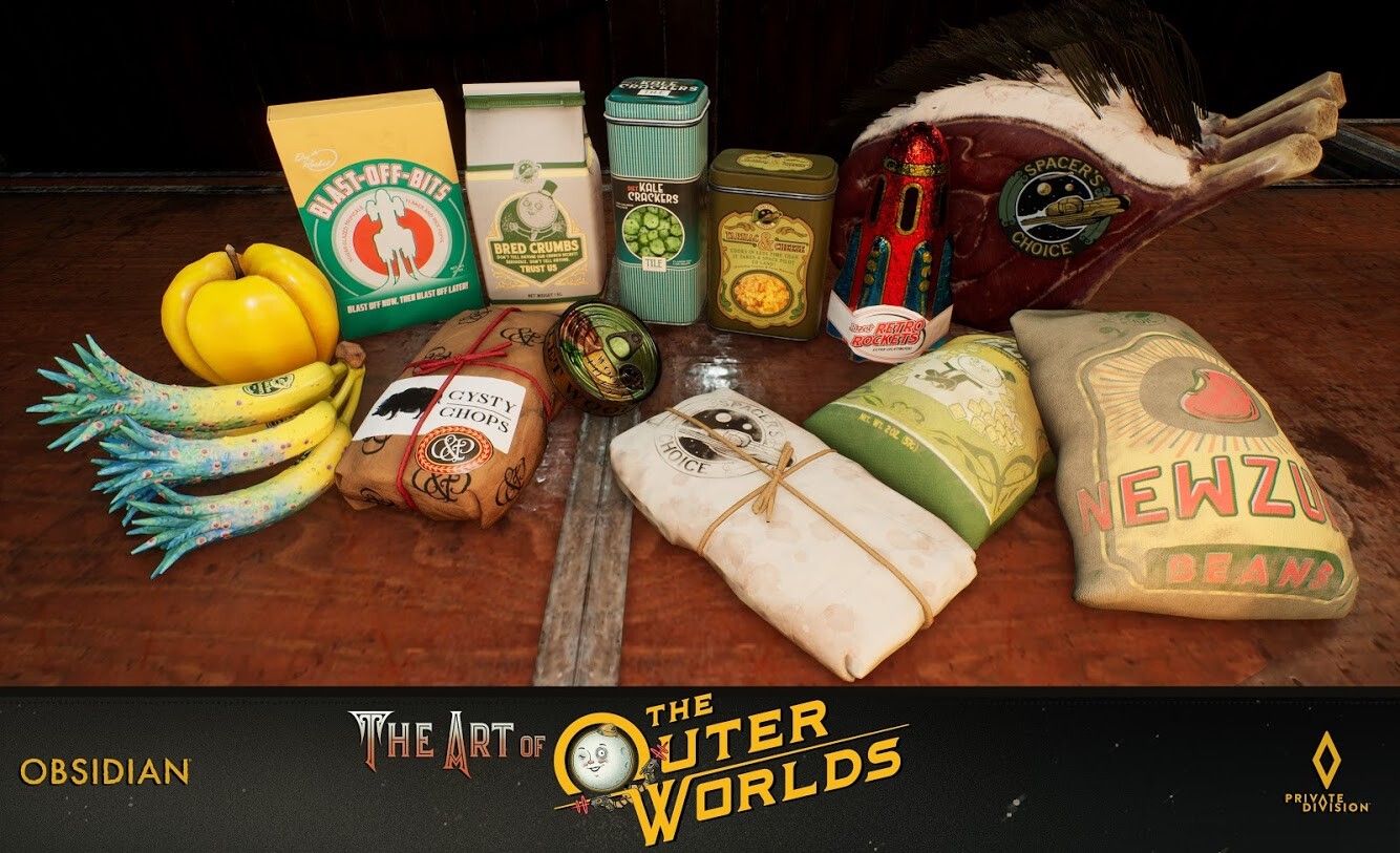 ArtStation The Outer Worlds