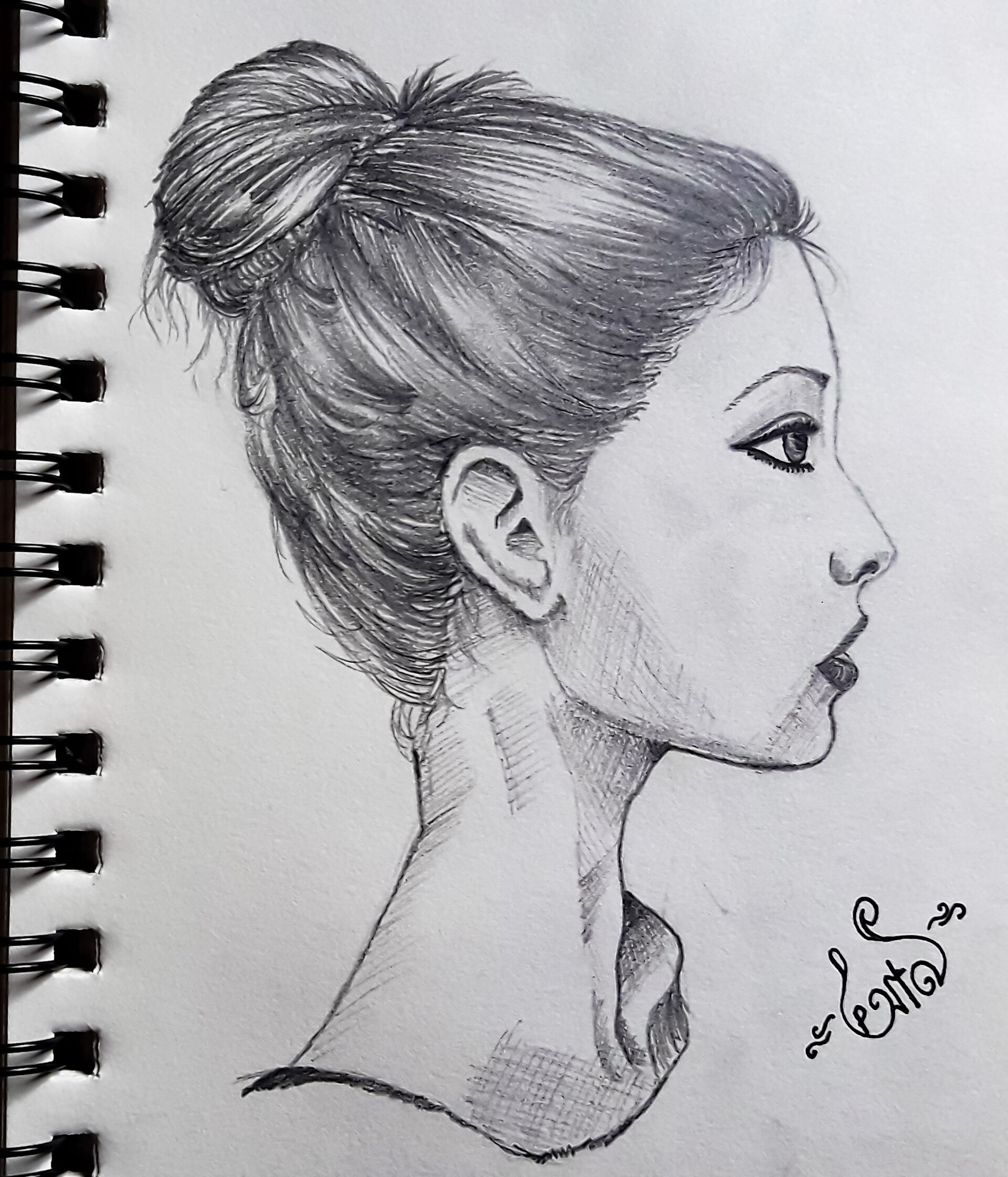 Artstation Pencil Sketch Piyali Das