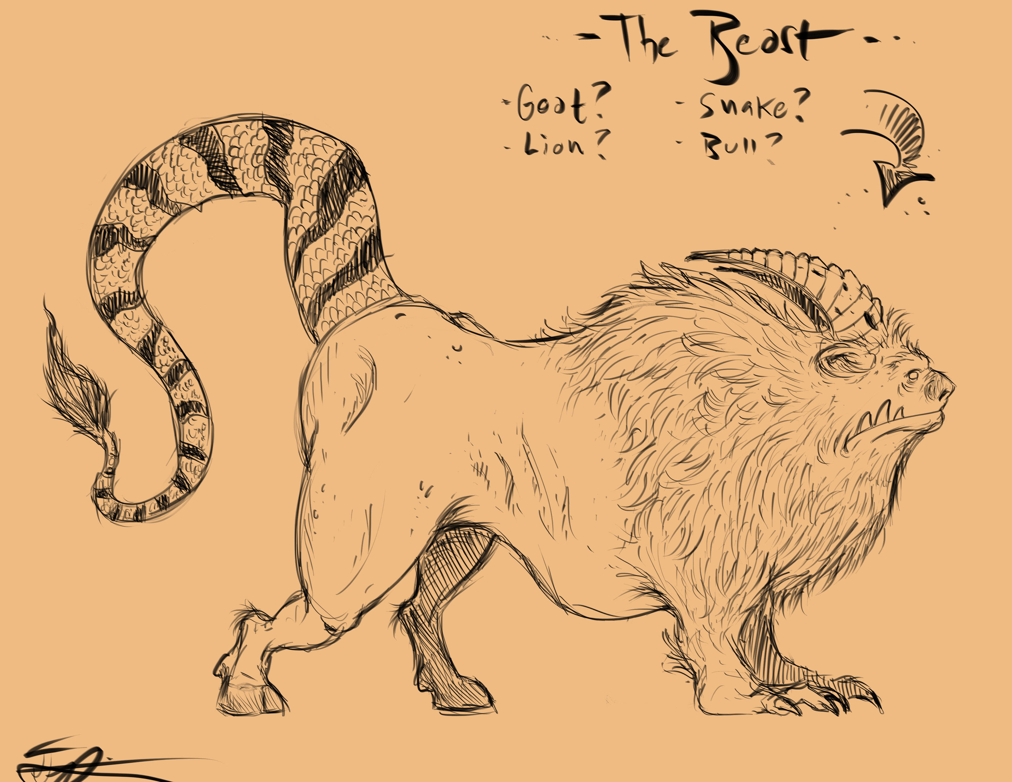 The Beast (concept sketch)