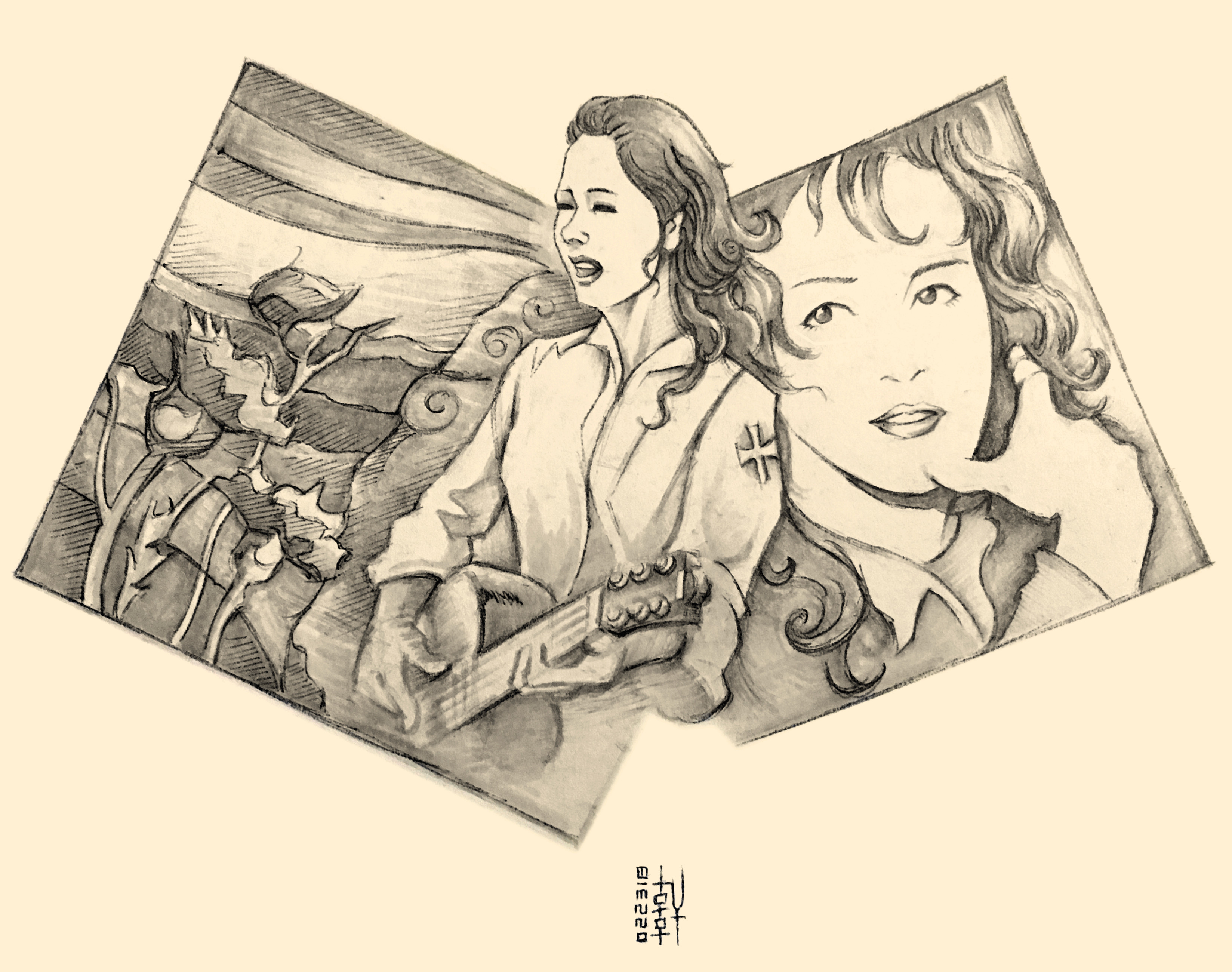 Nakajima Miyuki - Sketch