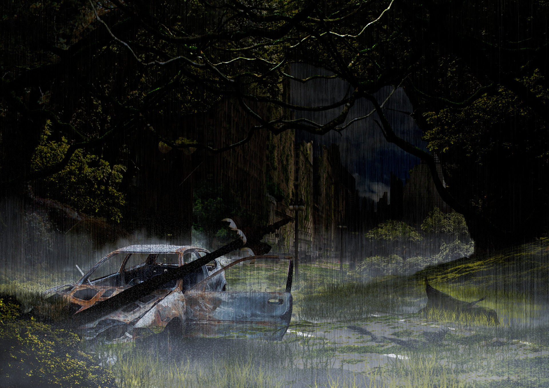 Bastien Morris Photomontage Ville Post Apocalyptique Bastien Morris Photomontage Ville Post Apocalyptique