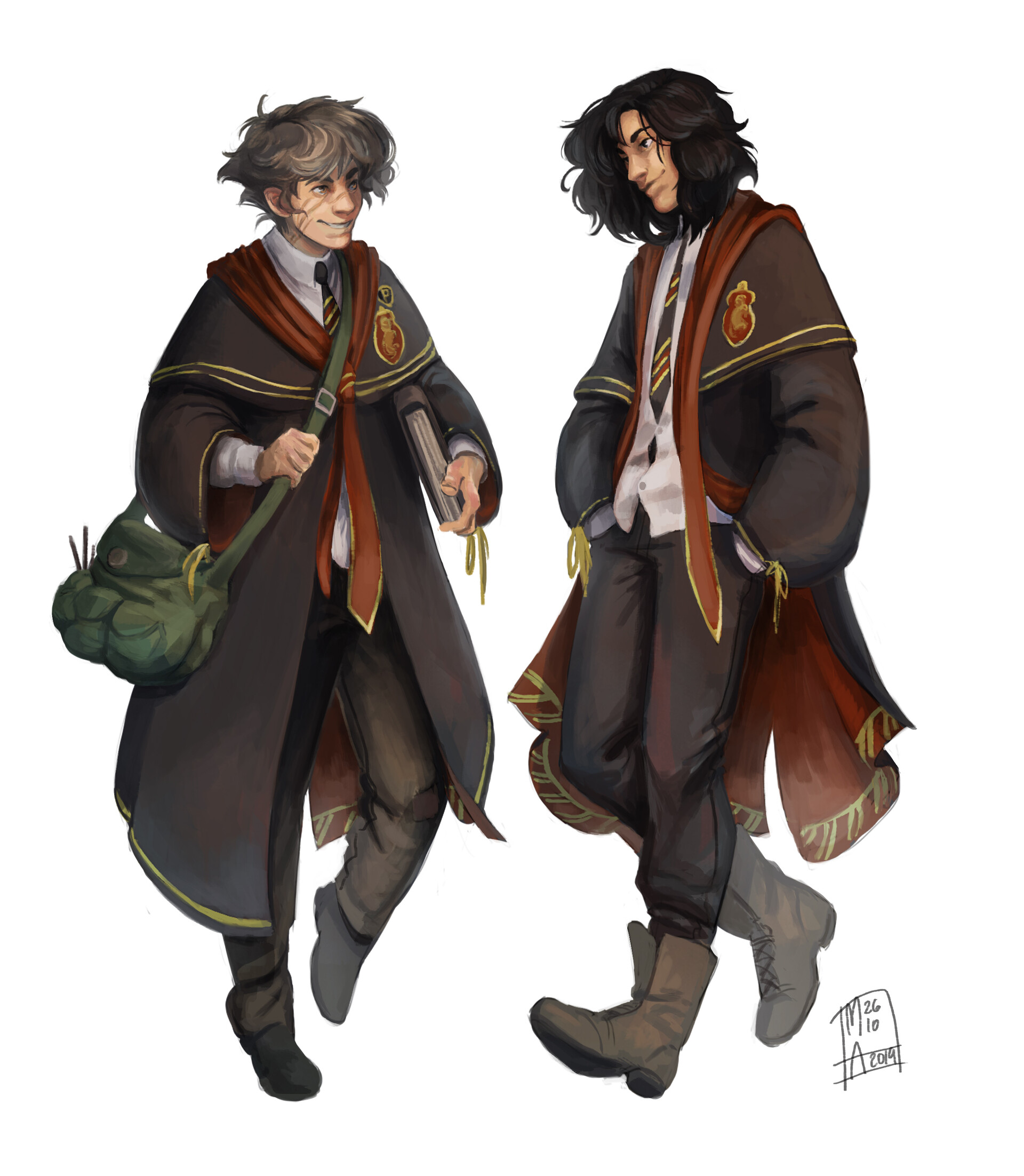Remus Lupin And Sirius Black Fan Art