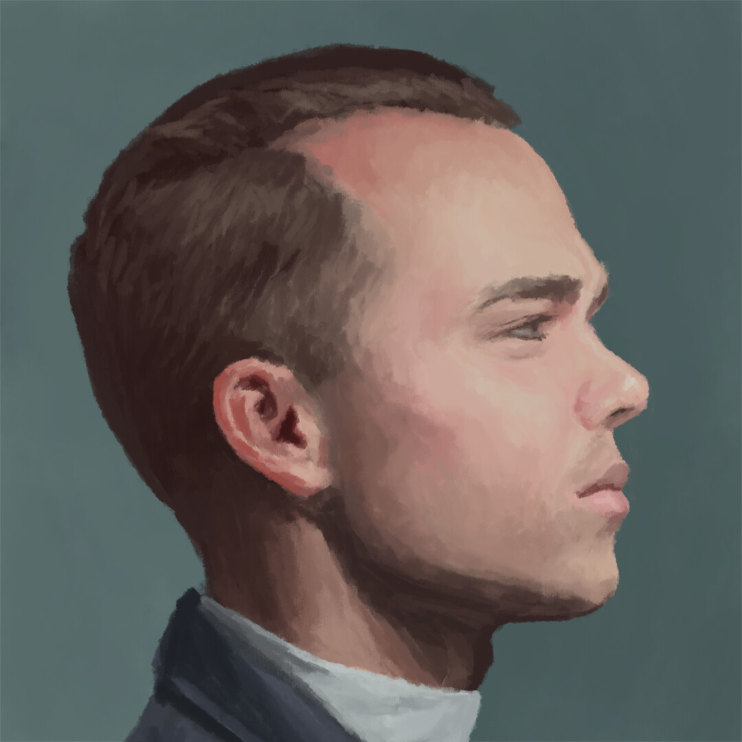 Pawel Mis Random Brush Face Profile Practice Pawel Mis Random Brush Face Profile Practice
