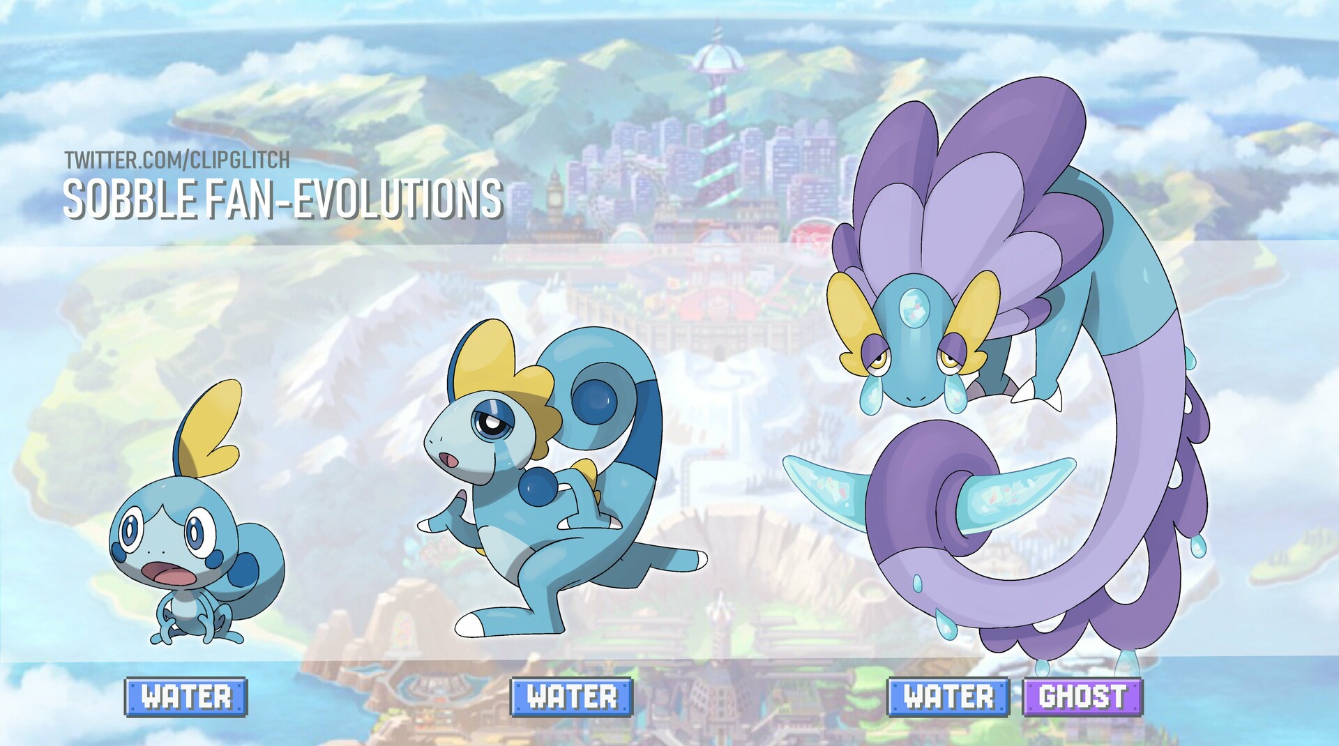 Artstation Pokémon Sword And Shield Starter Evolutions