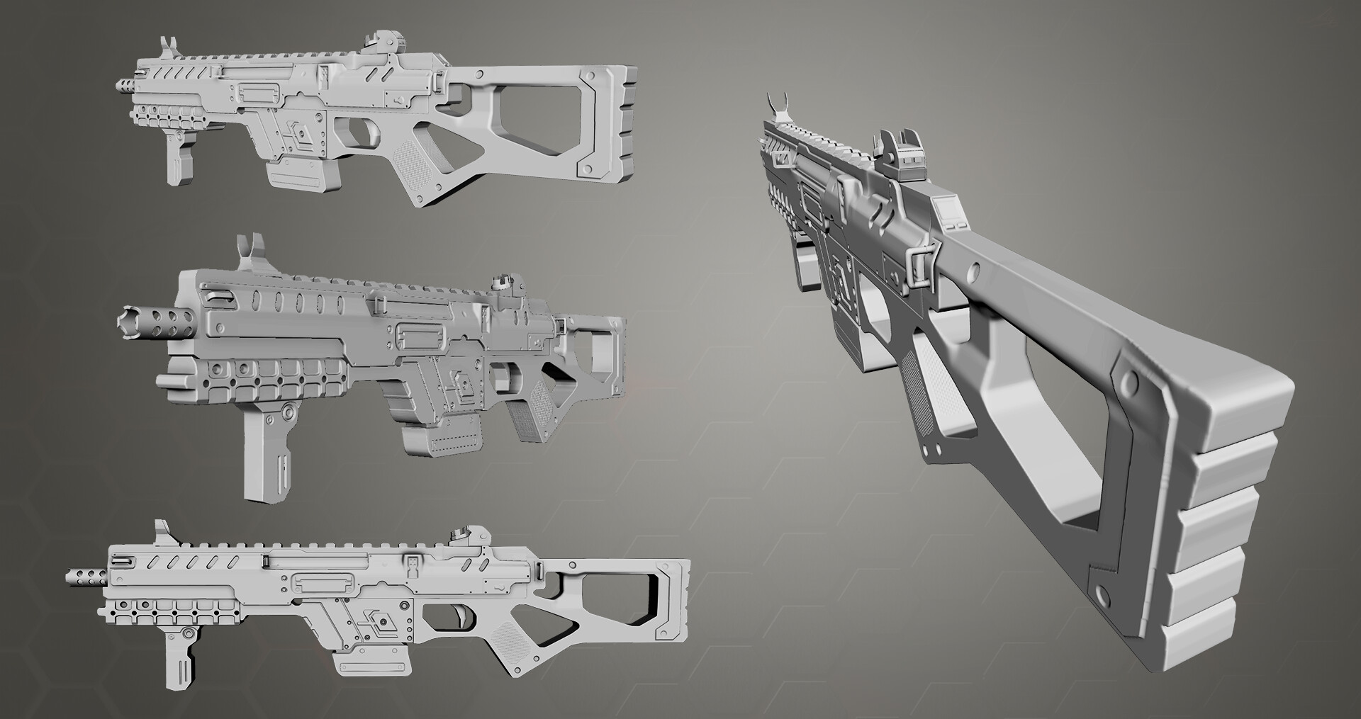 Оружие на 3d принтере чертежи
