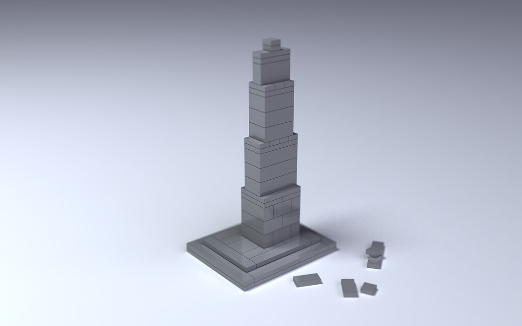 ArtStation Lego 21001 John Hancock Center