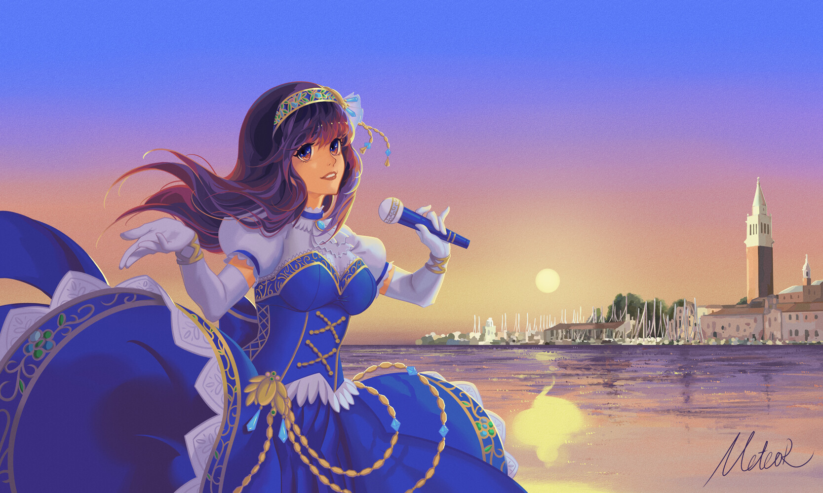 Sagisawa Fumika 鹭沢文香 Meteor Anime Artstation
