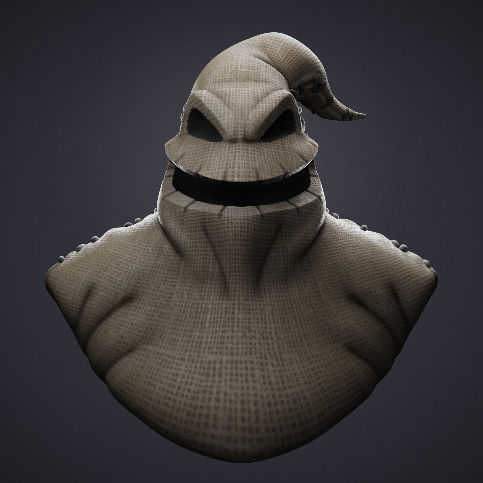 Artstation Oogie Boogie Quick Character Sculpt 02 Hugo Aubert