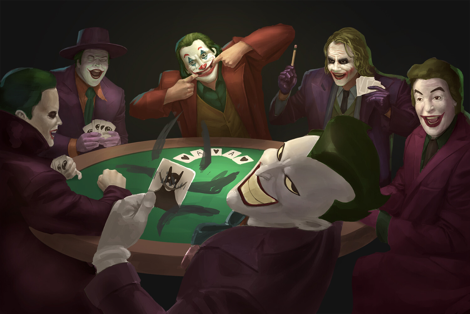 handicap Crack pot prison Break ArtStation - Joker Poker