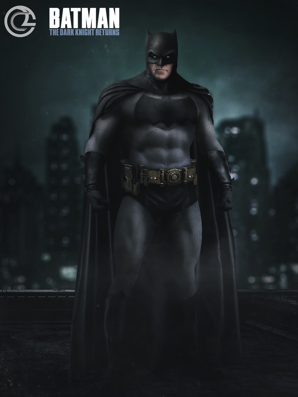 Artstation Live Action Dark Knight Returns Batman Concept Art Kunal Chopra