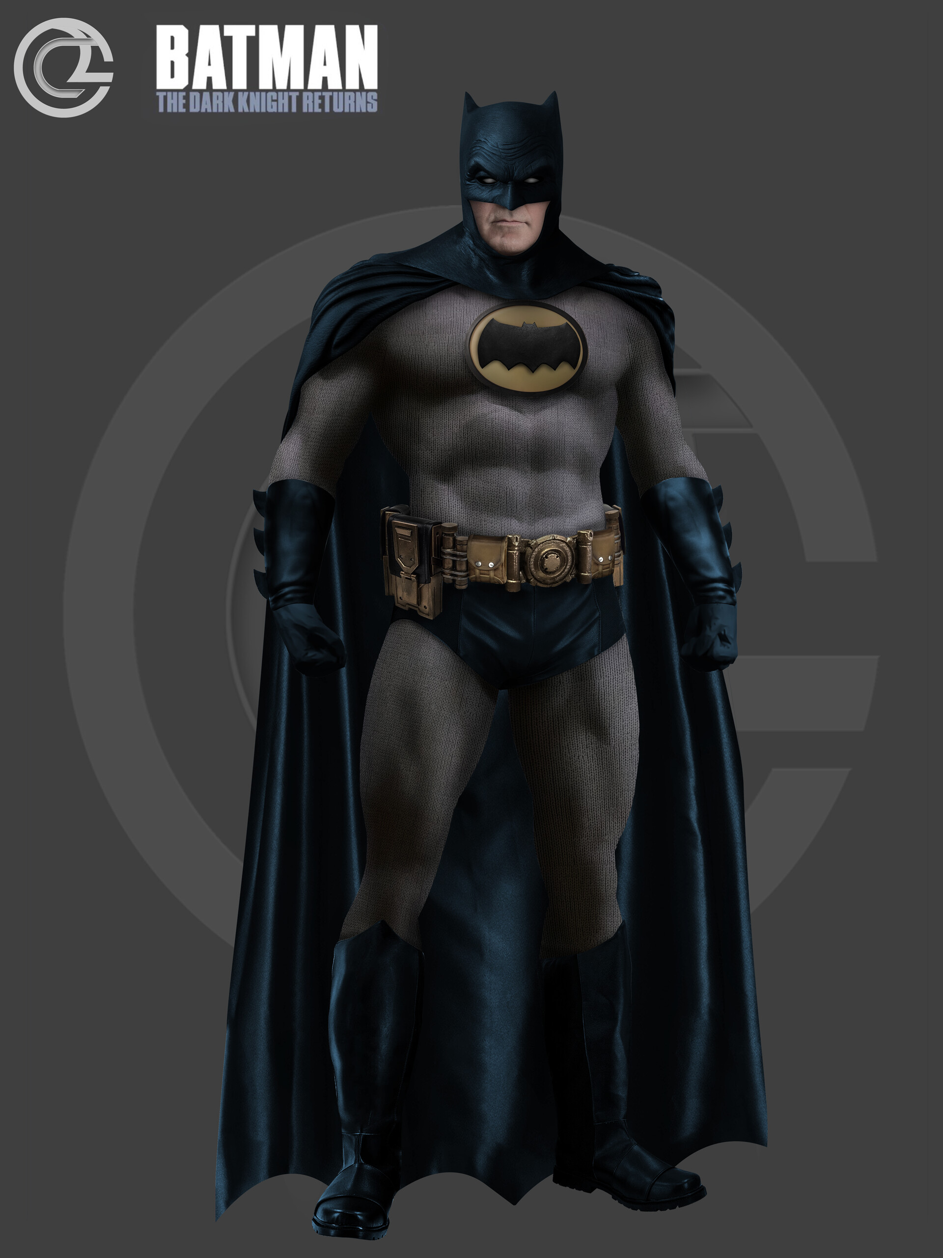 ArtStation - Live Action Dark Knight Returns Batman Concept art