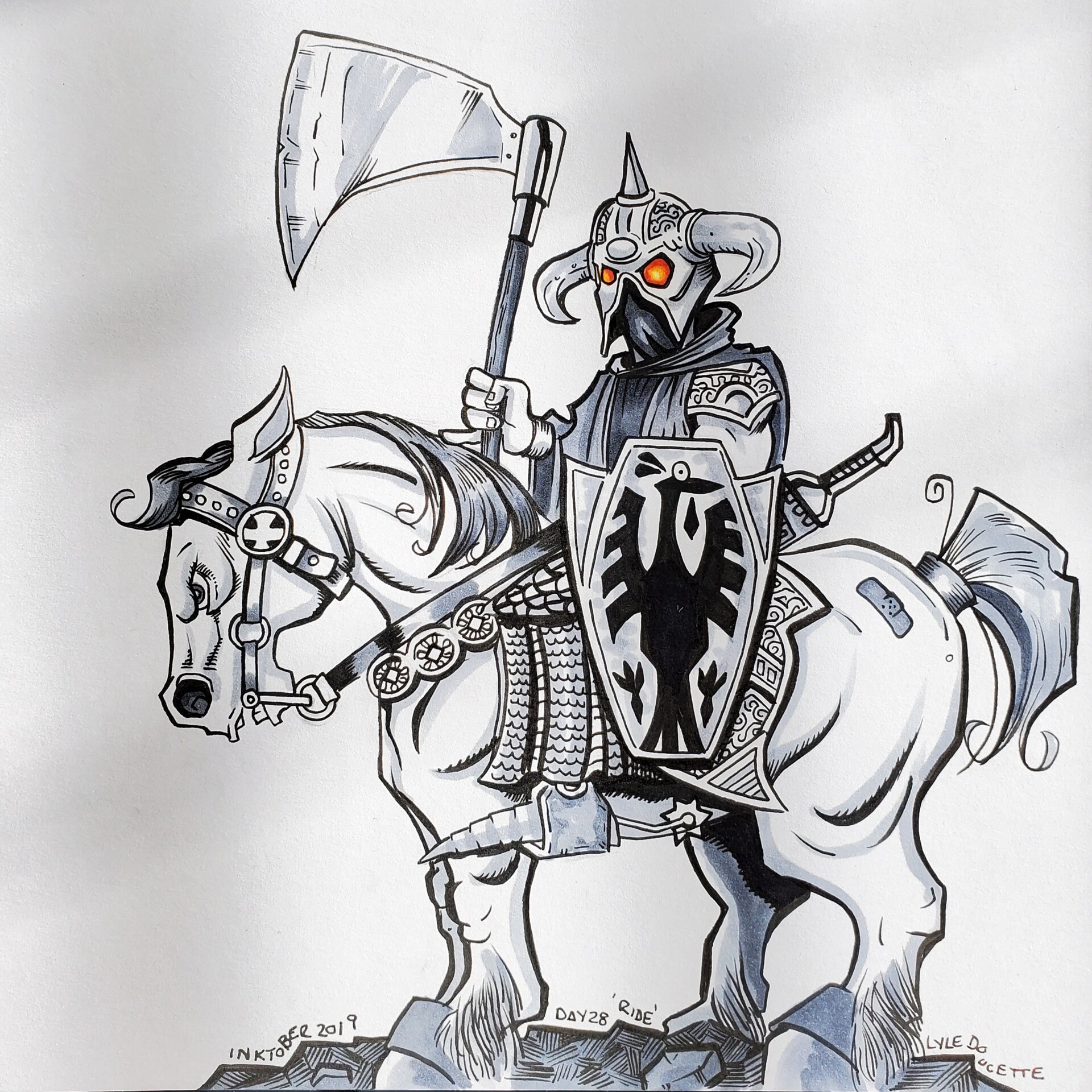 Lyle Doucette - Intober2019 Day28 Ride