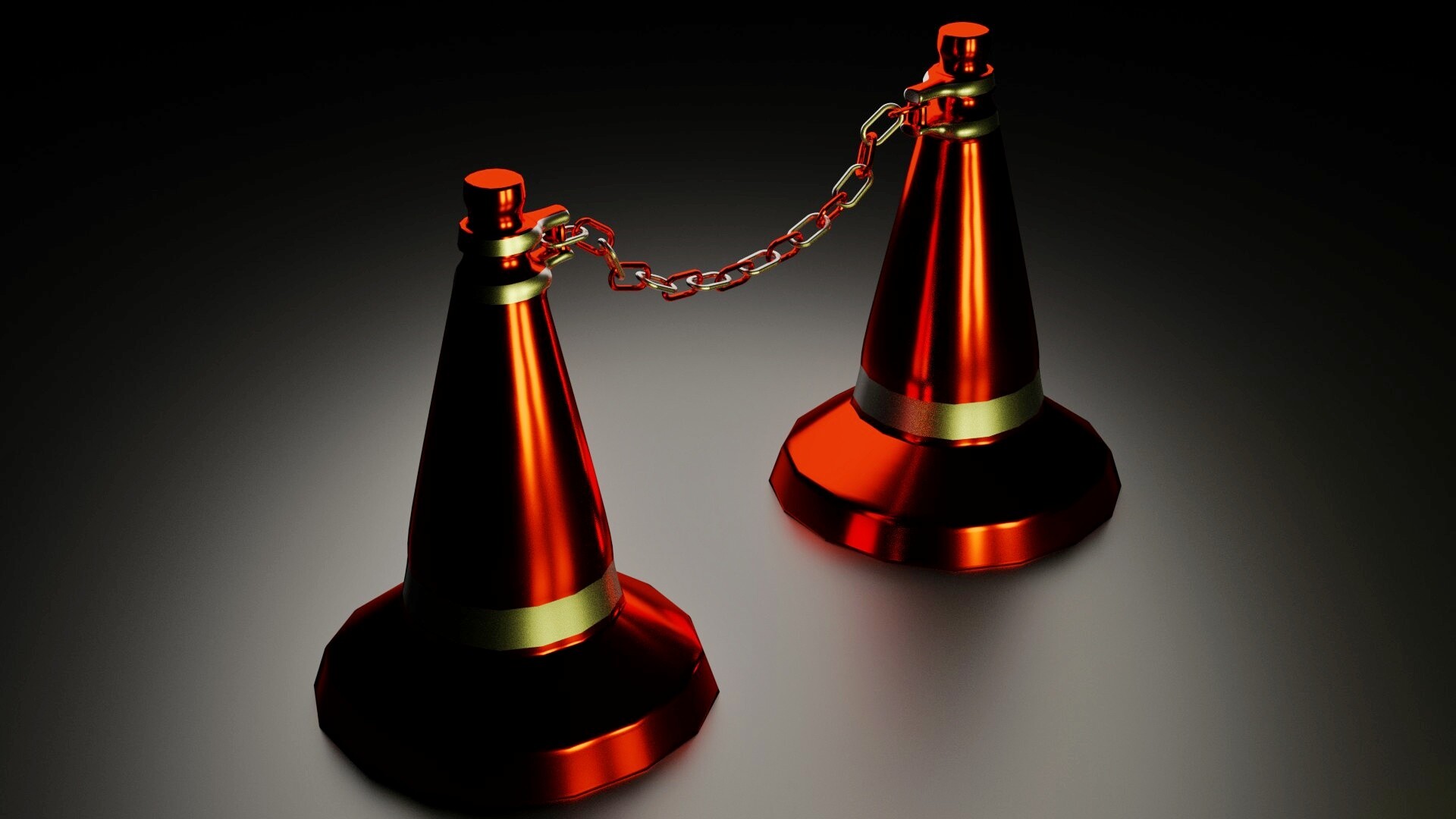 ArtStation Traffic cones