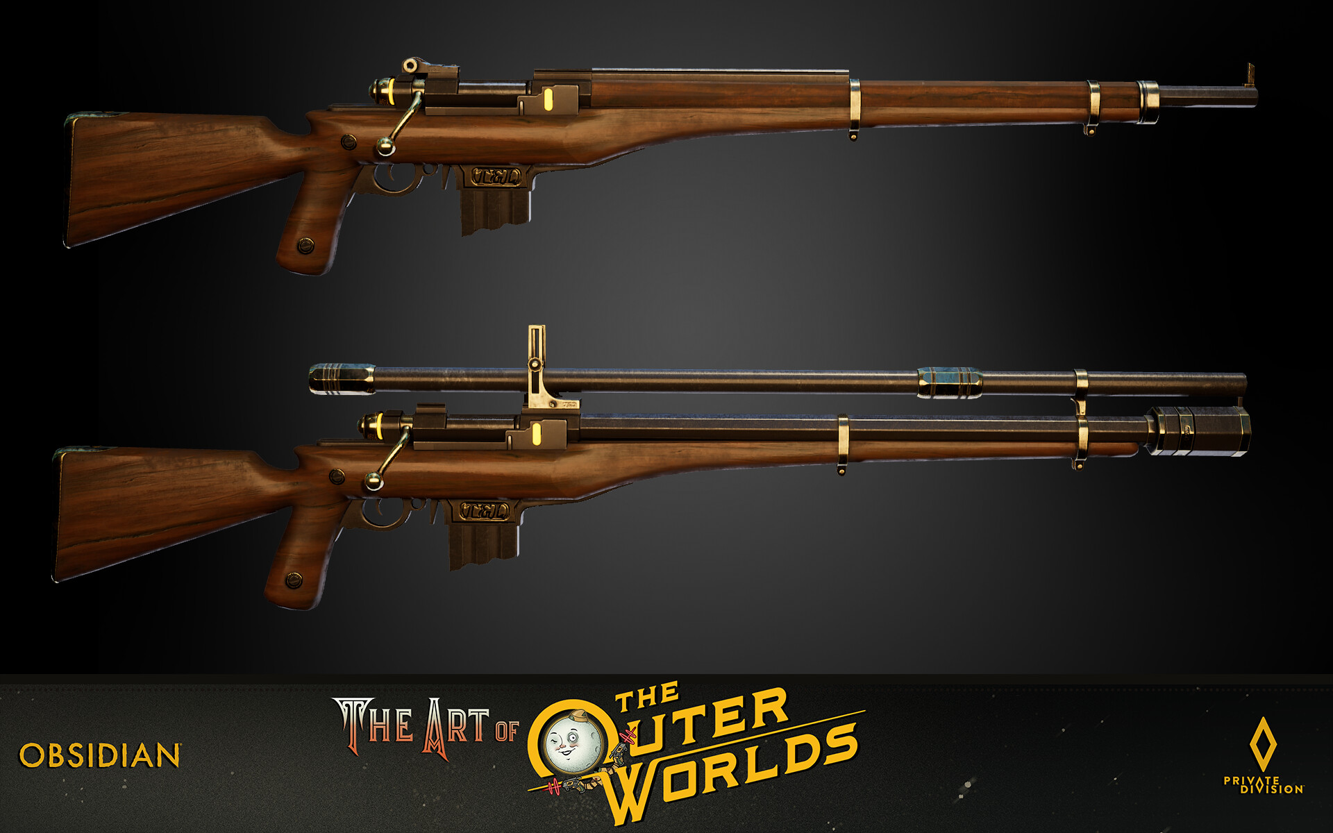 Kelvin Nakamura - The Outer Worlds - Hunting Rifle