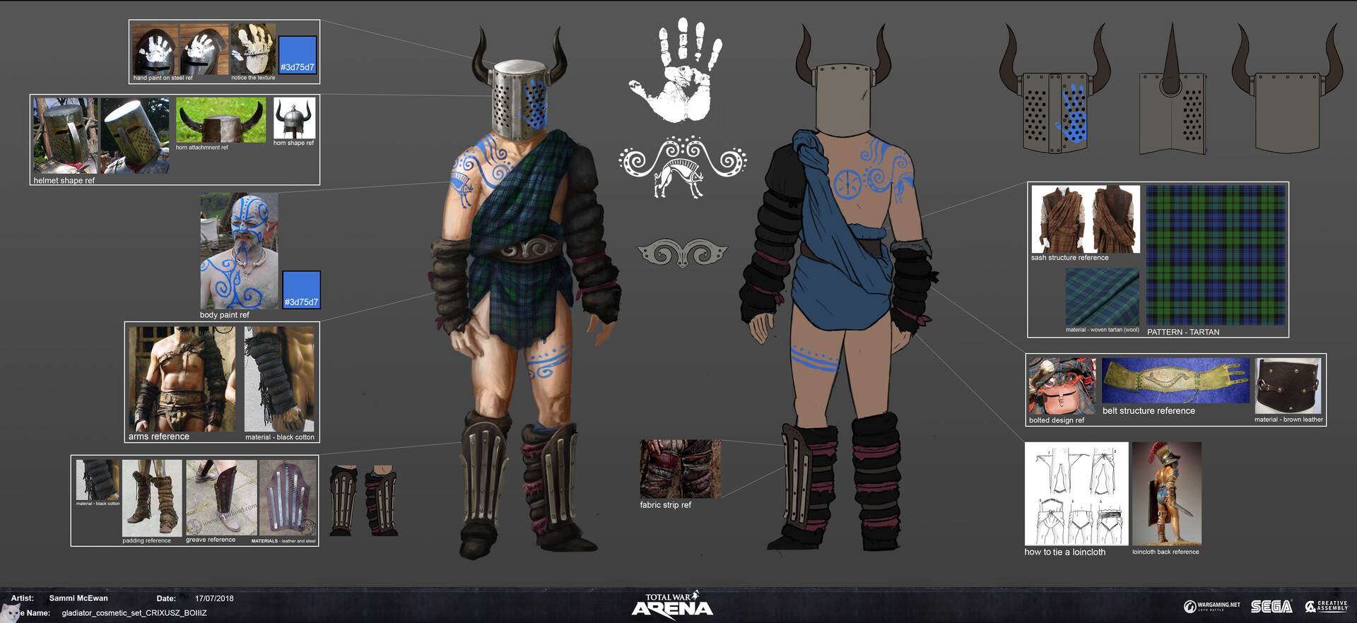 Artstation Total War Arena Unused Concepts Sammi Mcewan