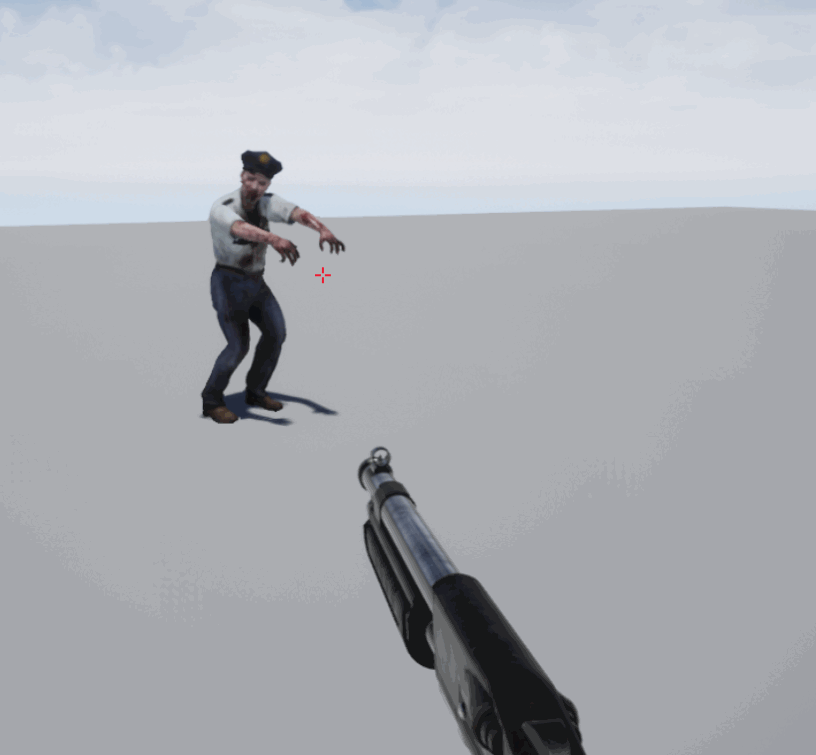 Artstation Zombie Physics