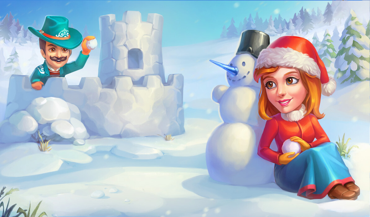 Katerina Malikova Winter Promo Banners For Wild West Katerina Malikova Winter Promo Banners For Wild West