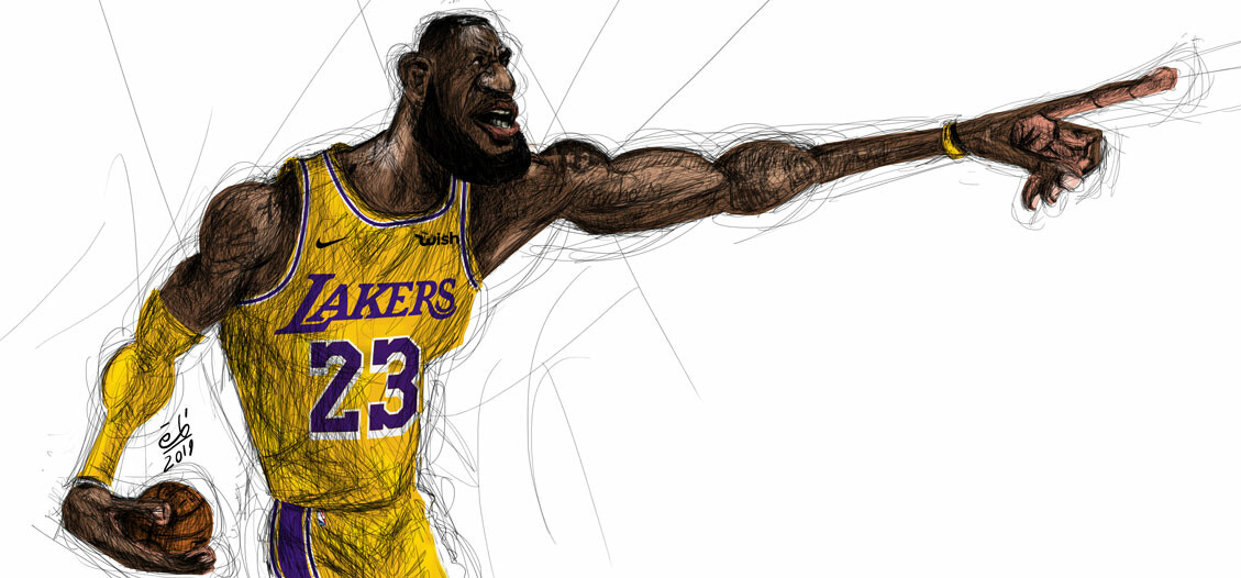 Lebron store james animated